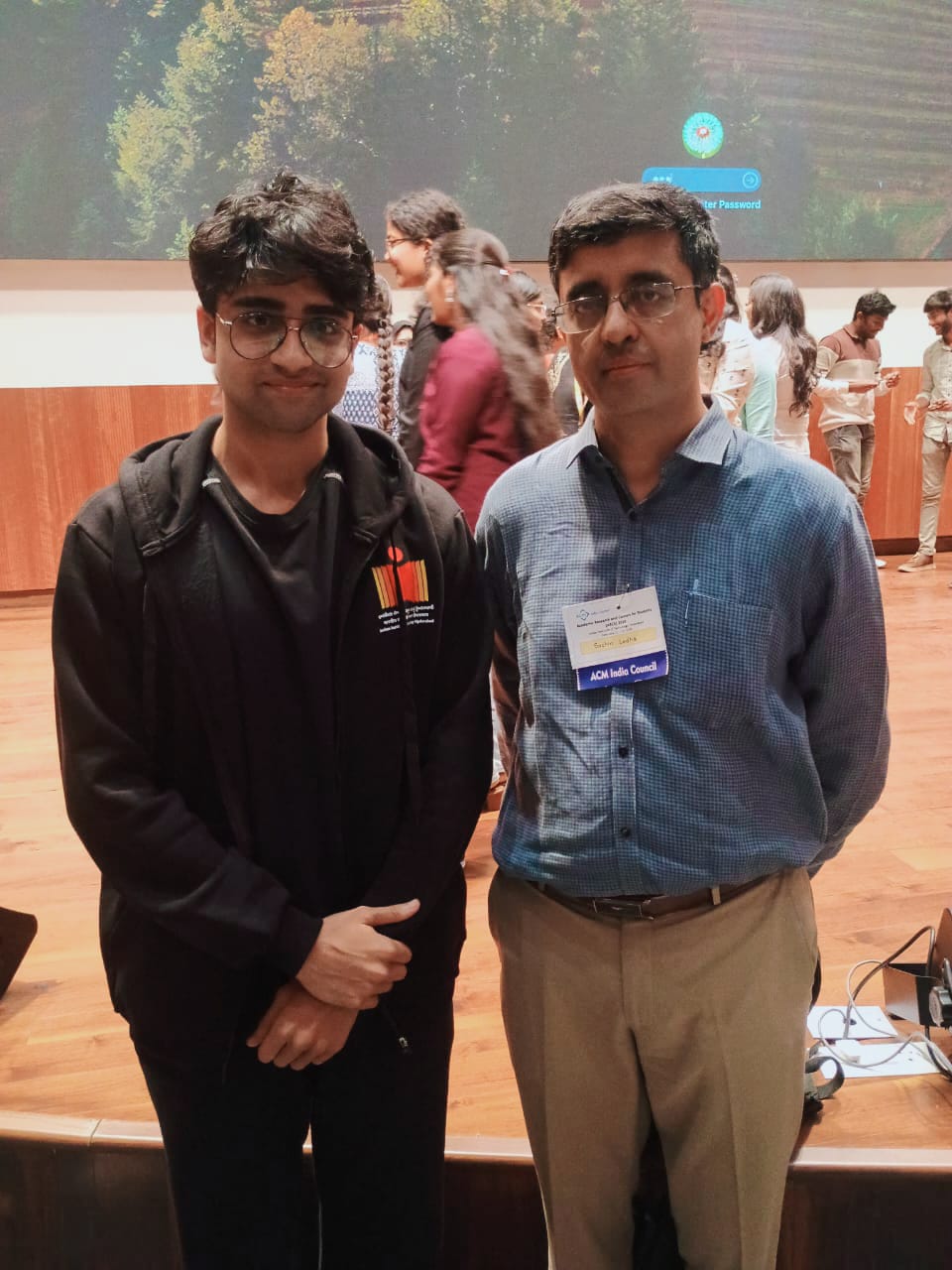 At an ACM event
